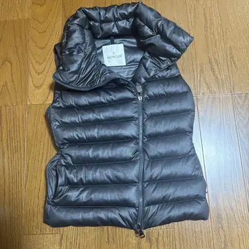 MONCLER 다운 베스트 컨디션 최상 다크 그레이 사이즈 1