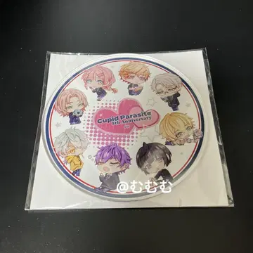 큐피트 파라사이트 큐피파라 5주년 SD 캐릭터 아크릴 코스터