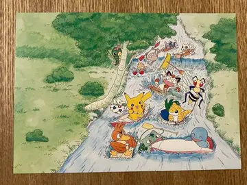 122 1999년 포켓몬 금 은 피카츄 탐험대 엽서