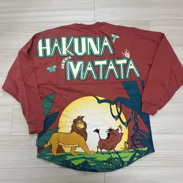 일본 미발매 하쿠나마타타 라이온킹 스피릿 저지 Spirit Jersey