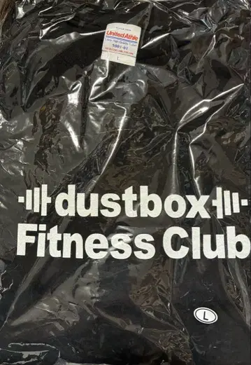 dustbox training days tour2025 티셔츠(L) 블랙