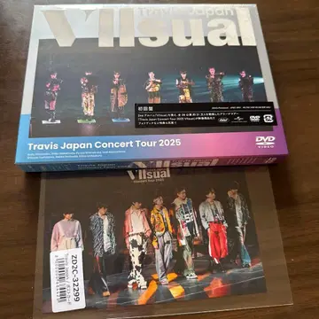 Travis Japan VIIsual DVD 엽서 포함