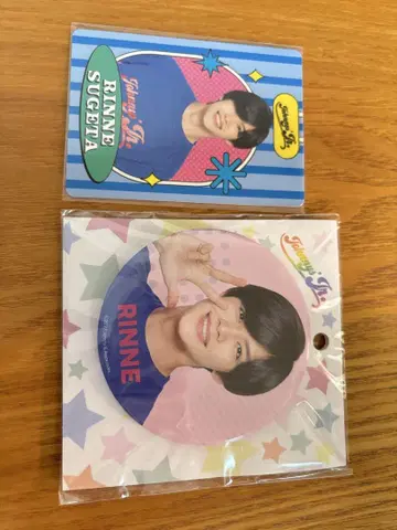 스가타 린네 캔뱃지 프로필 카드 세트