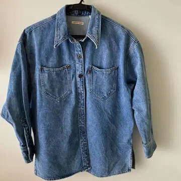 LEVI'S RED 데님 버튼업 셔츠