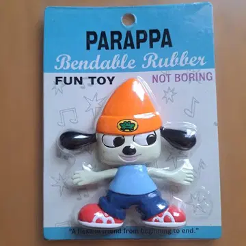 PARAPPA 굽힐 수 있는 밴딩 피규어