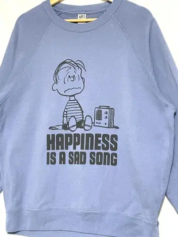 PEANUTS 라이너스 트레이닝복 블루