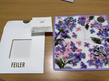 FEILER 페이러 타월 손수건 레인즈 기프트 수국 6월의 꽃 새상품