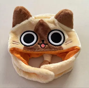 몬헌 아이루 봉제 인형 캡 모자 몬스터 헌터