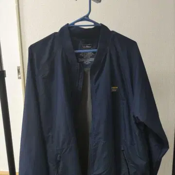 L.L.Bean 네이비 스탠드 카라 자켓
