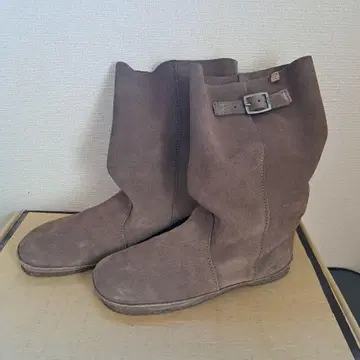 koos 코스 스웨이드 미디엄 부츠 Nina  모카 그레이 Size 39