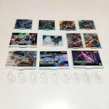 1번 쿠지 건담 프라모델 아크릴 스탠드 묶음 판매 GUNDAM 건담