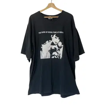구제 의류 T셔츠 Comfort Colors 2XL 셔츠 페이드 블랙