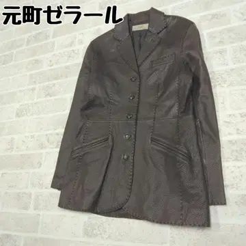 모토마치 제라르 Zelal 양가죽 가죽 자켓 11AR