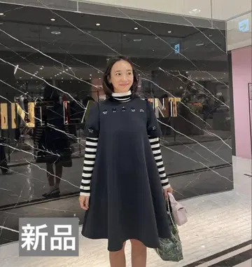[ 미사용 새상품 ] 로지몬스터 모치모치 플라워 커팅 원피스