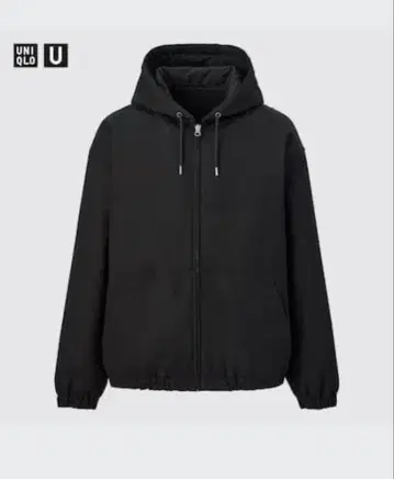 UNIQLO U 후디드 집업 블루종 남성용 S