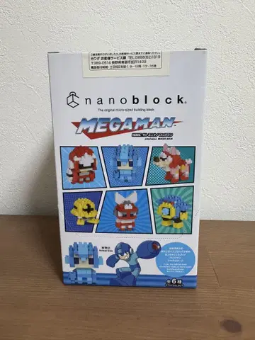 나노블록 미니나노 록맨 6종 Megaman Nanoblock