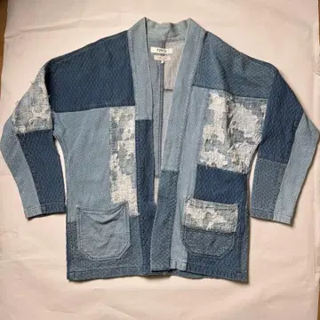 FDMTL PATCHWORK HAORI 5YR WASH 사이즈 2