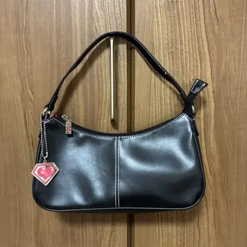 SUPER LOVERS BLACK & PINK BAG 백