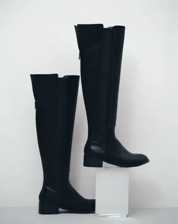 HIAND 첼시 니하이 부츠 25cm