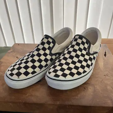 Vans 체커 패턴 슬립온