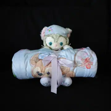상하이 디즈니 젤라토니 봉제 인형 포함 담요