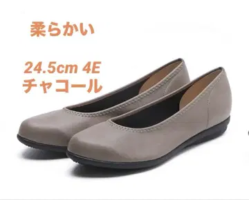 로우힐 펌프스 24.5cm 와이드 4E