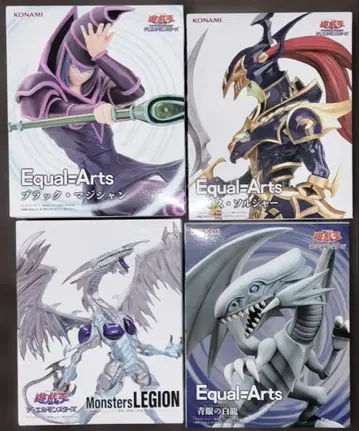 유희왕 Equal=Arts 피규어 4종 묶음 판매