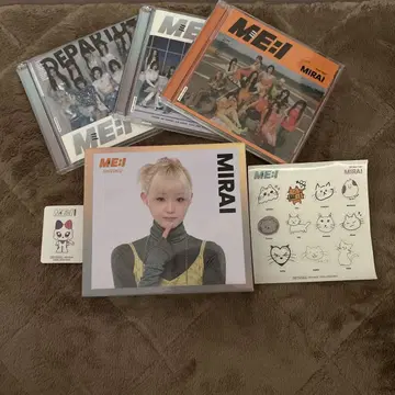 MEI: I MIRAI SHIZUKU 버전 CD 4장 세트