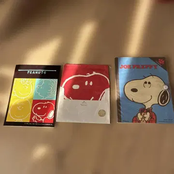 쇼와 레트로 스누피 편지지 세트 노트