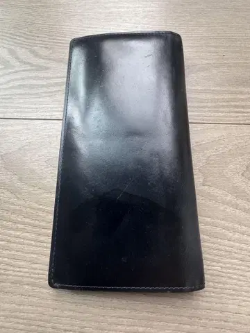 츠치야 가방 코도반 네이비 장지갑 스냅 버튼식