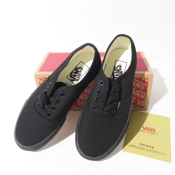 새상품 23cm AP STUDIO VANS UA Authentic 블랙