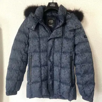 TATRAS 사이즈 1 네이비 다운 자켓 올 패턴 퍼 포함 옷걸이 포함
