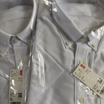 유니클로 논아이론 반팔 셔츠