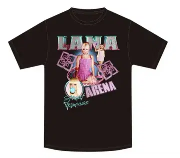 LANA LIVE T셔츠 블랙 L LIKE A FLOWER
