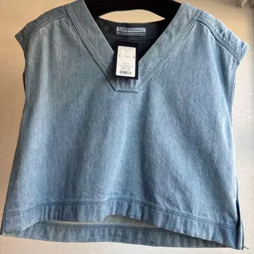 새상품 BORDERS at BALCONY 데님 베스트 38 사이즈
