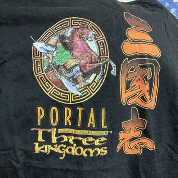 삼국지 PORTAL T셔츠 블랙