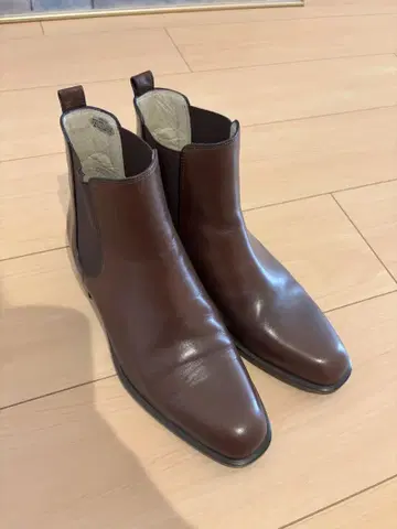 BALLY 발리 브라운 첼시 부츠 38.5
