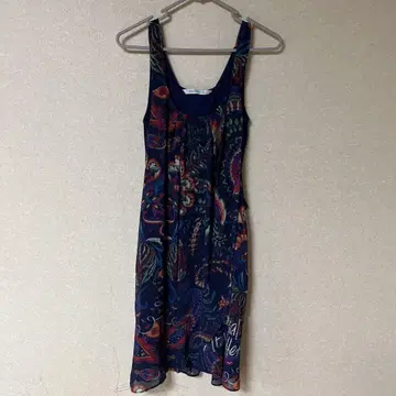 Desigual 슬리브리스 튜닉 네이비 계열