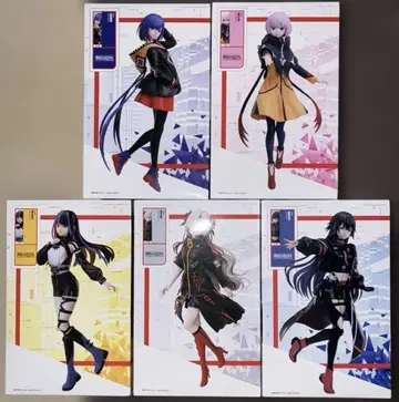 카미츠바키시 건설 중. 1/7 스케일 피규어 라운드 원 한정판 5체 세트