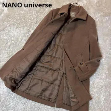 새상품급*나노 유니버스 스텐카라 코트 충전솜 서모라이트 브라운