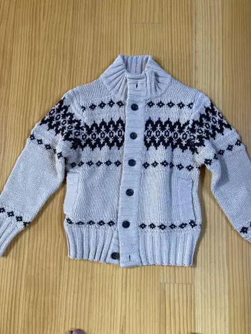 Abercrombie & Fitch 노르딕 무늬 가디건 M
