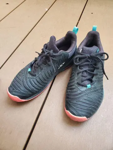 YONEX 테니스화 블랙/터콰이즈