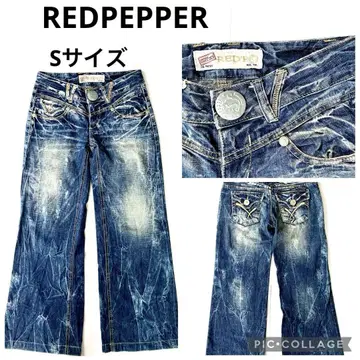 REDPEPPER 레드페퍼 데님 청바지 플레어 부츠컷 워시 가공