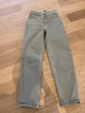 MOUSSY 그레이 데님 팬츠 24