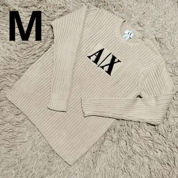 Armani Exchange 베이지 니트 스웨터 M