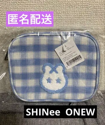 공식 ONEW 온유 멀티 파우치 LIVE PERCENT 일본 무도관