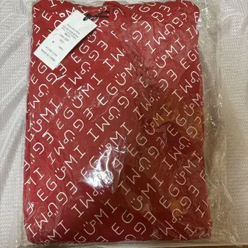 EGUMI MONOGRAM PULL OVER PARKA 레드