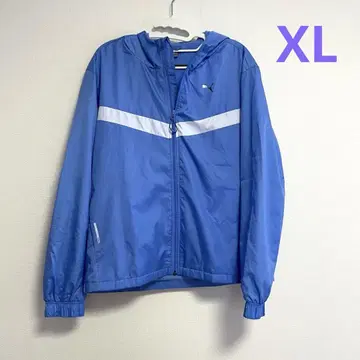 푸마 나일론 자켓 아우터 여성용 XL 사이즈 스카이블루