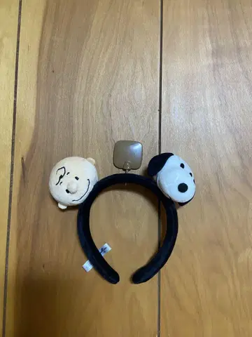PEANUTS 스누피 찰리 브라운 머리띠