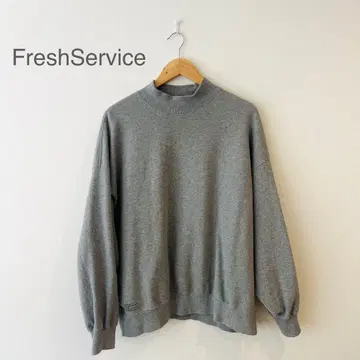 FreshService LIGHT OZ MOCK NECK SWEAT